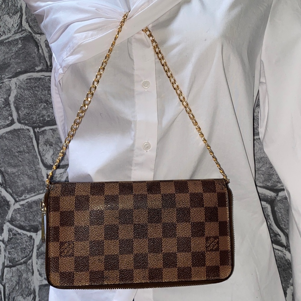 Authentic Rare Louis Vuitton Damier Organizer Zippy Wallet - Picture 4 of 17